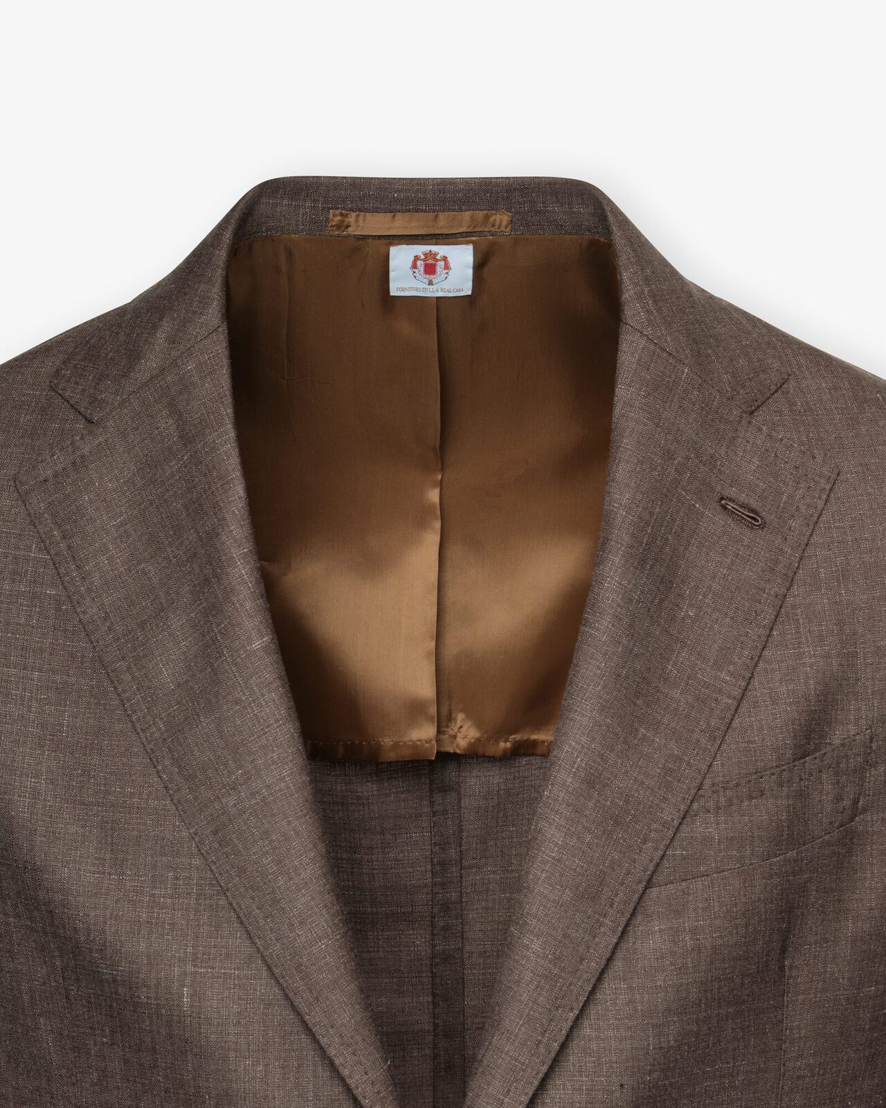 Les Hommes d'Amsterdam — Jacket lining and lapel detail
